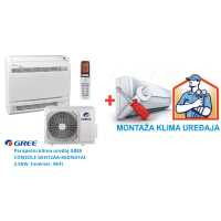 Parapetni klima uređaj GREE CONSOLE GEH12AA/GEH12AA, 3.5kW, Inverter, WiFi SA MONTAŽOM